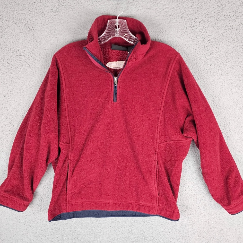 VTG Patagonia Womens‎ Medium Synchilla Fleece 1/4 Zip Pullover Gorpcore Hiking